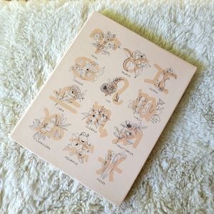 Zodiac Astrology Floral Journal